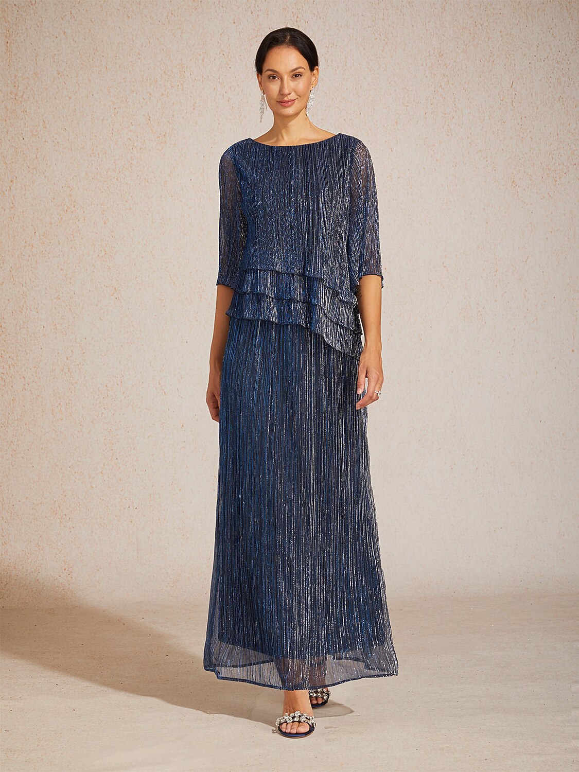 Chiffon A Line Maxi Skirt