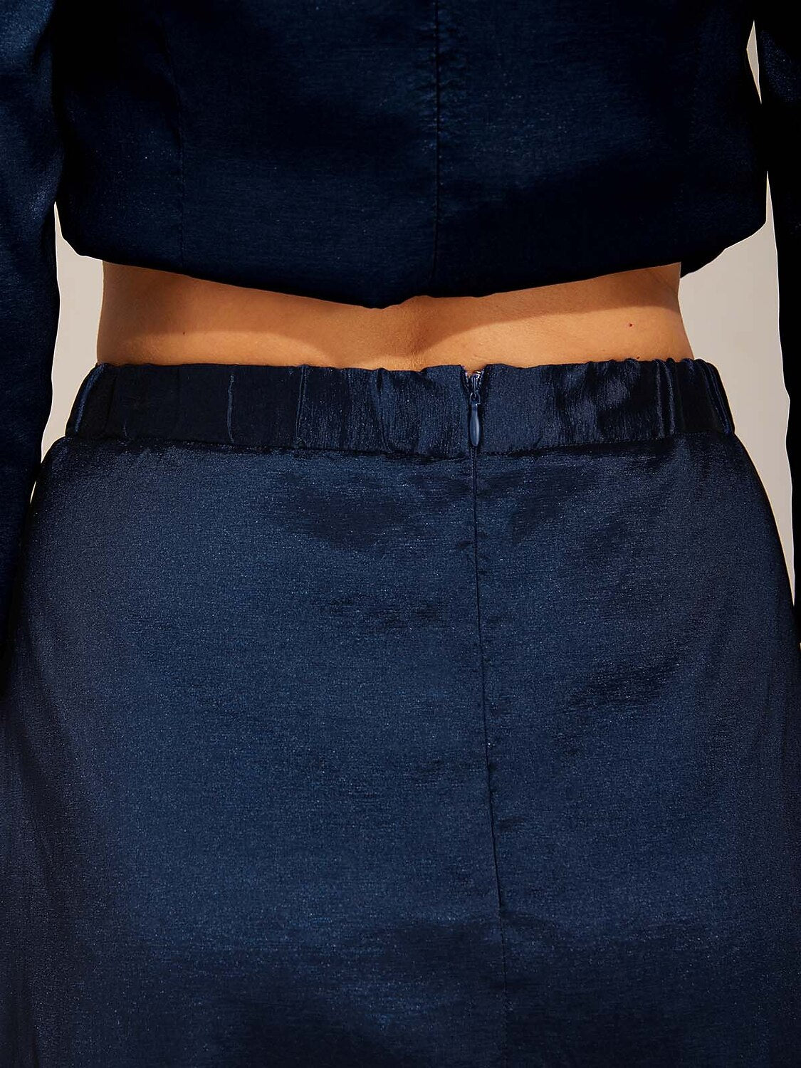 Stretch Taffeta Maxi Skirts