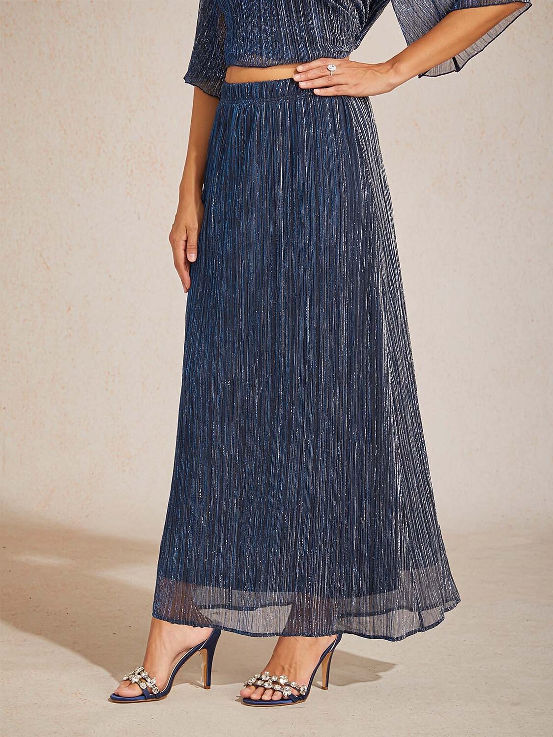 Chiffon A Line Maxi Skirt