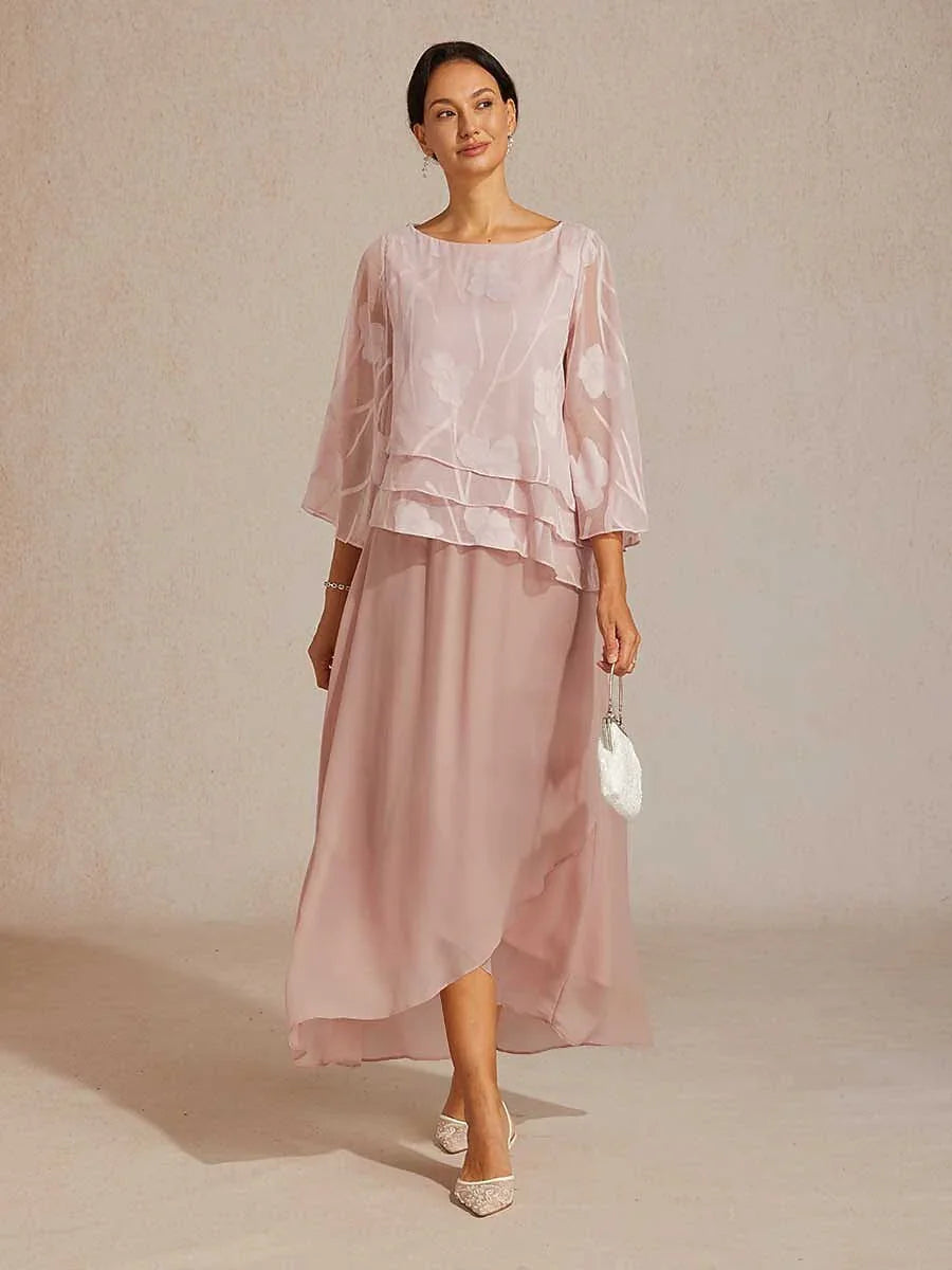 Chiffonbluse mit Blumenmuster