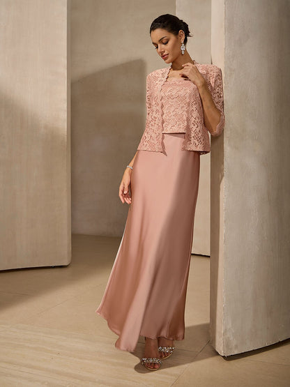 Lace Maxi Jacket Dress