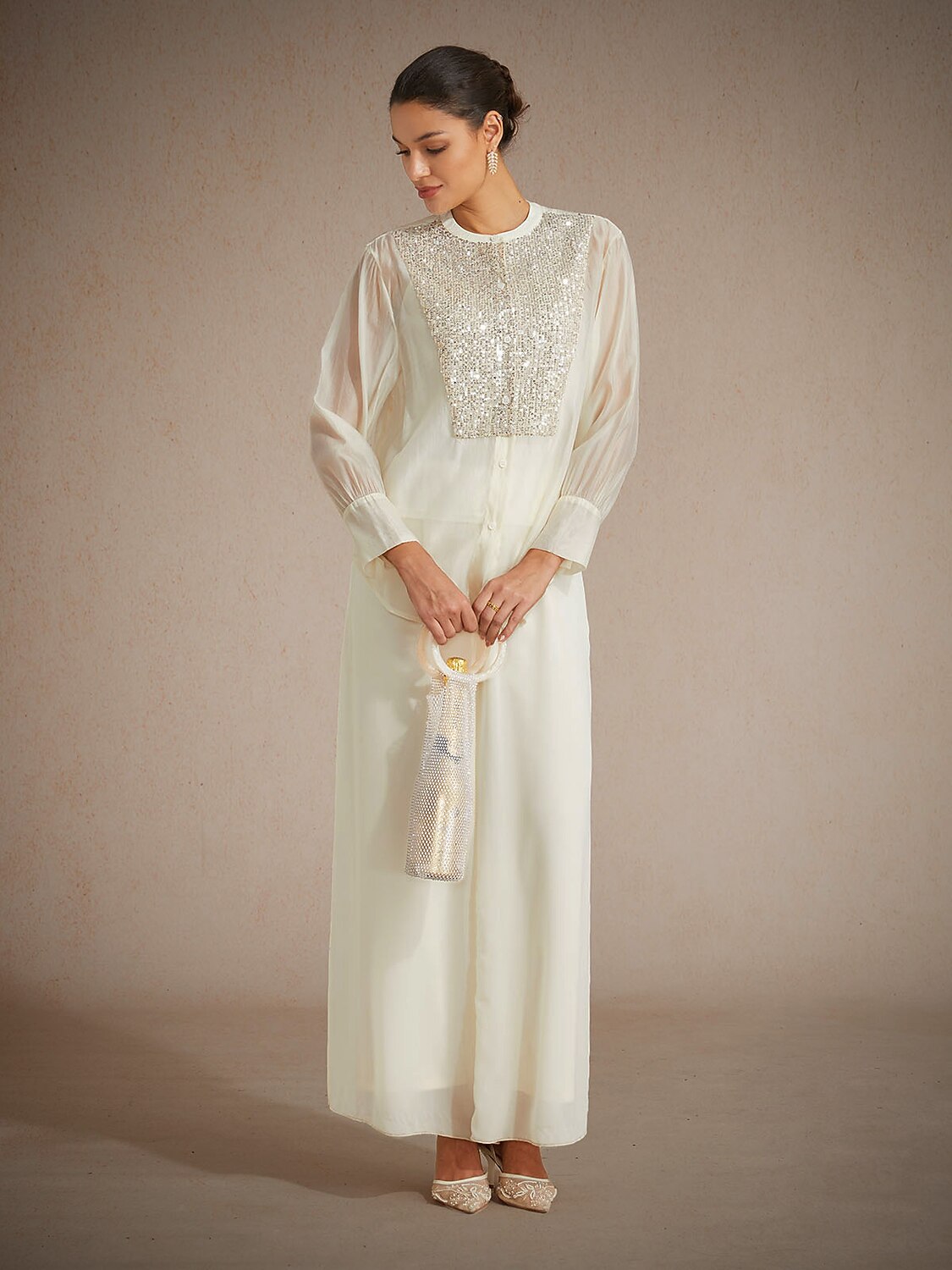 Sequin Embellished Blouse